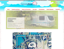 Tablet Screenshot of caravaningblanes.com